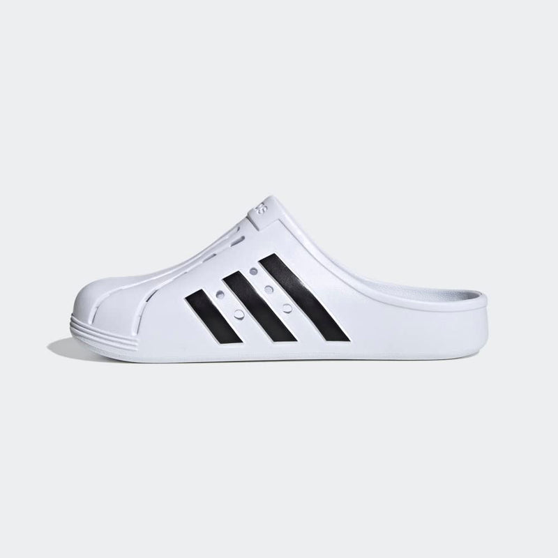 Adidas Unisex Adult Adilette Sandal Black & White 10 Men Us Pair of Shoes