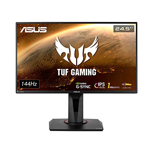 Asus Tuf 25 Inch 1080p Monitor Vg259q Full Hd Ips 144hz 1ms G Sync Adjustable