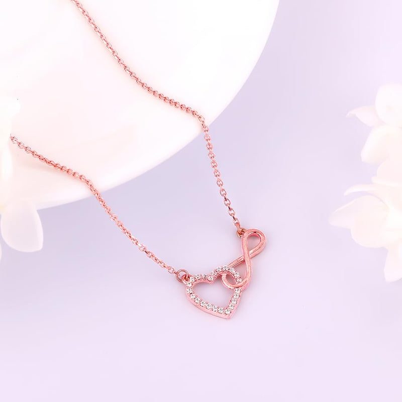 GIVA Love Heart Pendant Necklaces Link Chain for Women 925 Sterling Silver