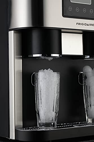 Frigidaire EFIC245 SS 3 in 1 Countertop Crushed Style Ice Crusher and Cube Maker