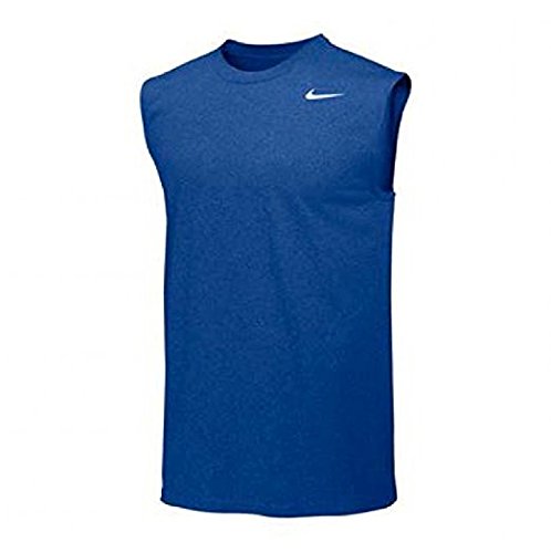 Nike Mens Legend Dri Fit Sleeveless T-Shirt Small Royal