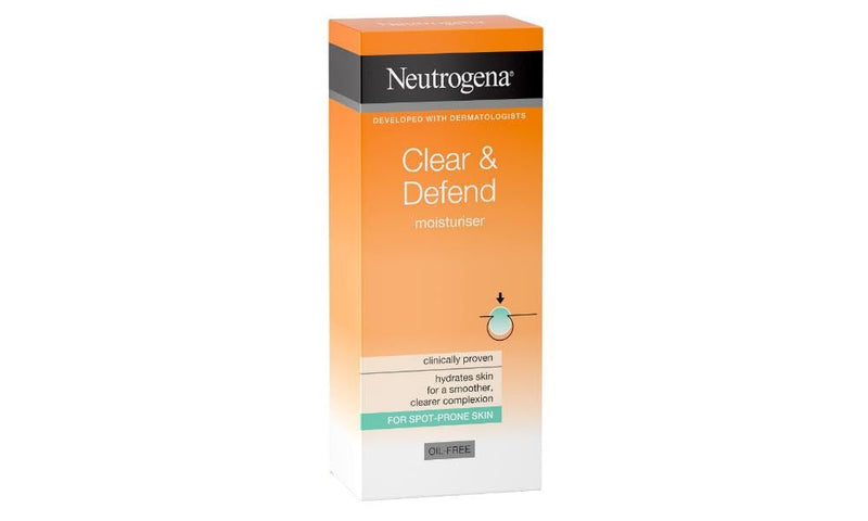 Neutrogena Clear & Defend Moisturizer 50ml for Spot Prone Skin