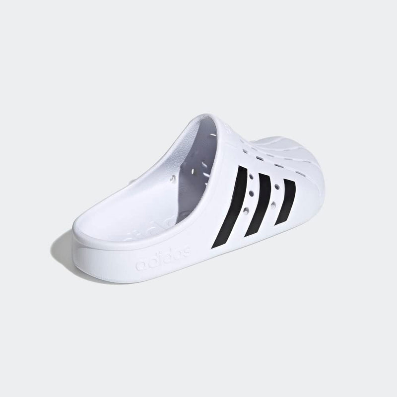 Adidas Unisex Adult Adilette Sandal Black & White 10 Men Us Pair of Shoes