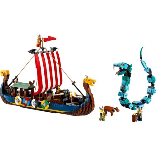 LEGO Creator 3-in-1 Viking Ship and Adventure Set