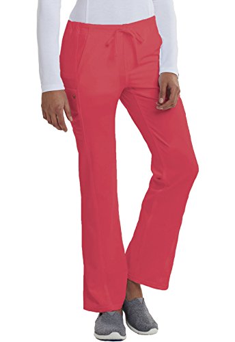 Careisma By Sofia Vergara Women's Emma Scrub Pant XSmall Petite Icy Coral