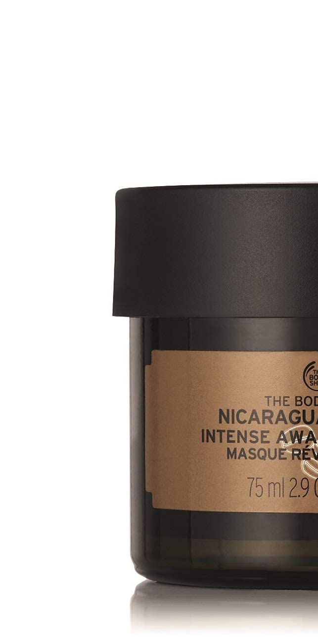 The Body Shop Nicaraguan Coffee Intense Awakening Face Mask 2.9 Oz