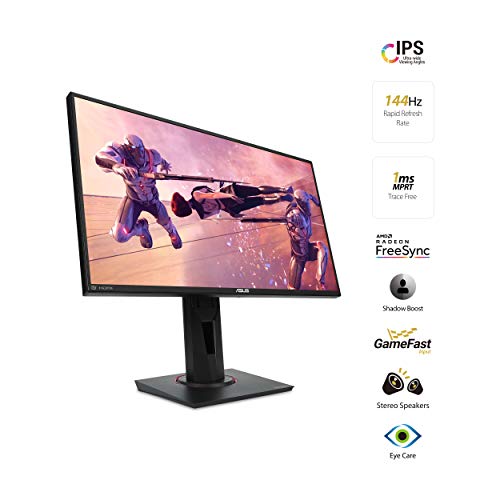 Asus Tuf 25 Inch 1080p Monitor Vg259q Full Hd Ips 144hz 1ms G Sync Adjustable