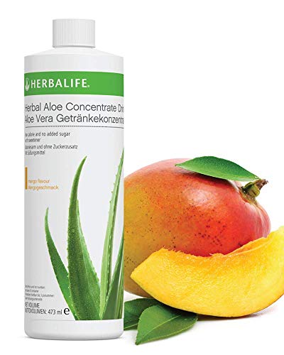 Herbalife Herbal Aloe Concentrate Mango Pint for Digestive Health