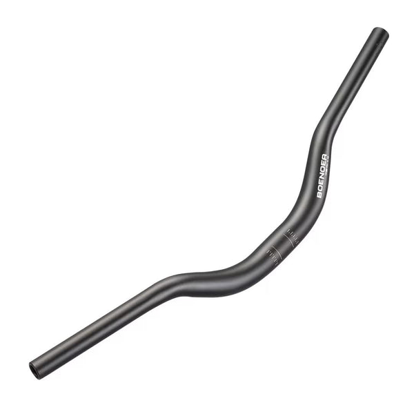 Boenoea Black Aluminum Bike Riser Handlebar 31.8mm 620mm