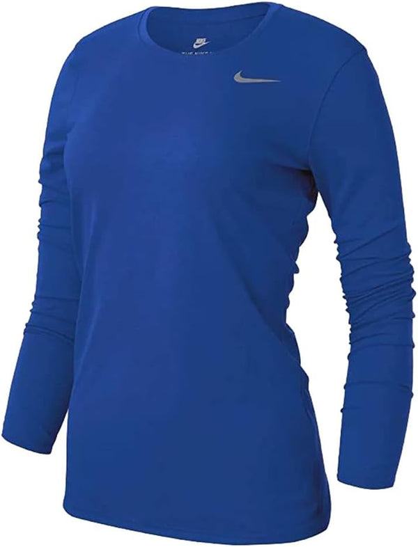 Nike Women's Legend Large T Sp20 Top Game Royal Cool Grey Tops
