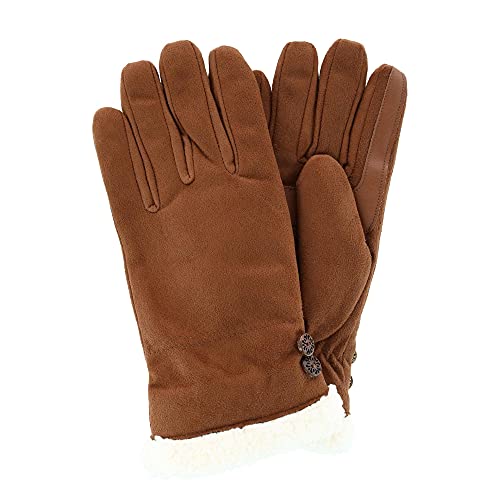 Women's Recycled Microsuede Gloves with Touchscreen Technology