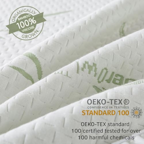 Slumberowl Premium Viscose Derived From Bamboo Mattress Protector