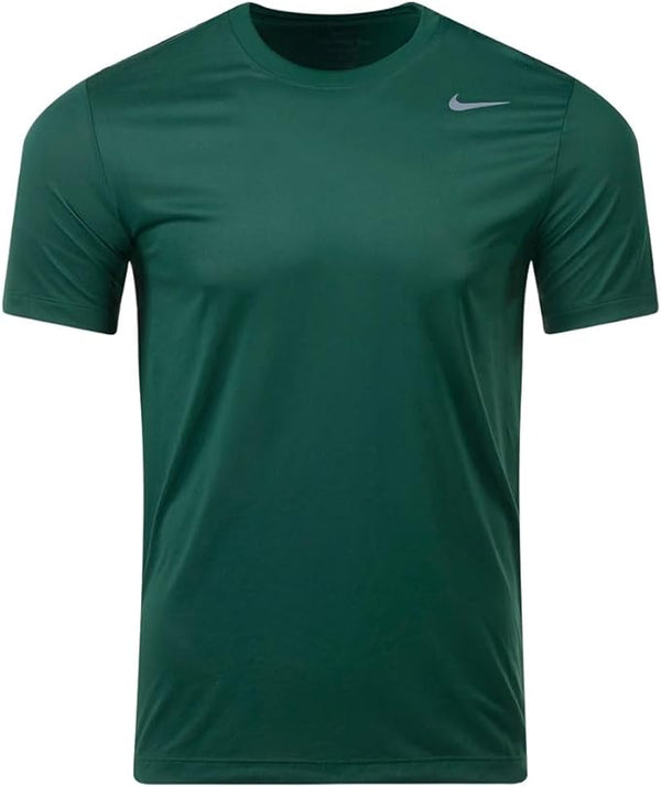 Nike Men Team Legend Short Sleeve Crew T Shirt As1 Alpha X L Regular Gorge Green