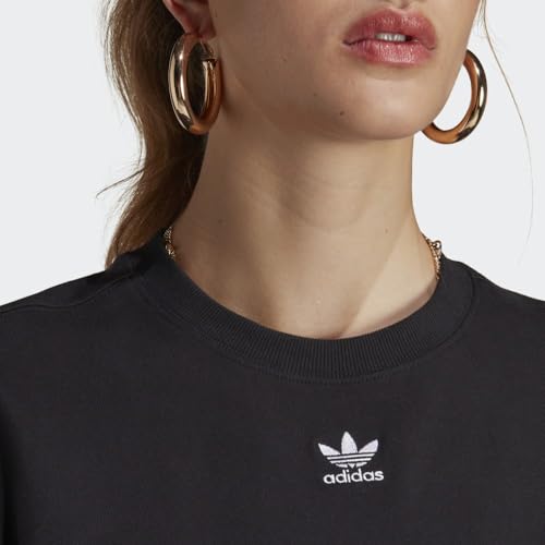 adidas Originals Women's Adicolor Essentials Regular T-Shirt, Black, Large