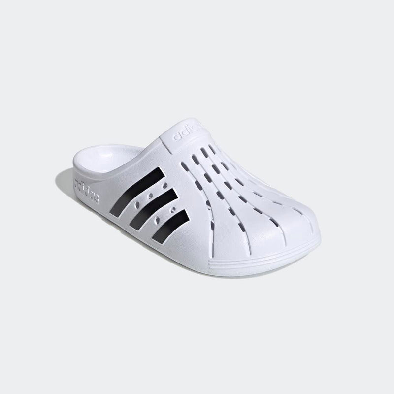 Adidas Unisex Adult Adilette Sandal Black & White 10 Men Us Pair of Shoes