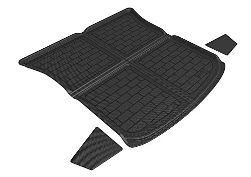 3D MAXpider Custom Fit Kagu Cargo Liner (Black) Compatible with Tesla Model Y 5-Seat 2020-2024 - Cargo Liner