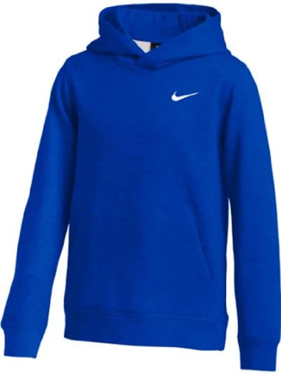 Nike Youth Fleece Pullover Hoodie Color Royal Size Small