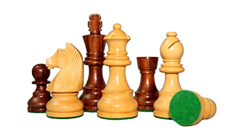 Stonkraft Wooden Chess Board Game Set With Magnetic Pieces 12 X 12 Inch