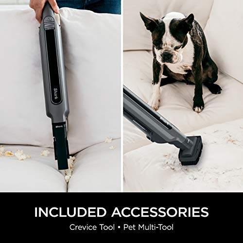 Shark Ws632 Wandvac System Ultra Lightweight Stick Vacuum Boost Mode Slate Grey