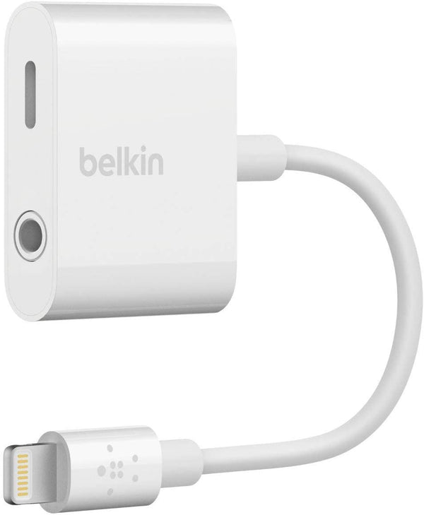 Belkin Rockstar Lightning Audio & Charger Adapter for iPhone