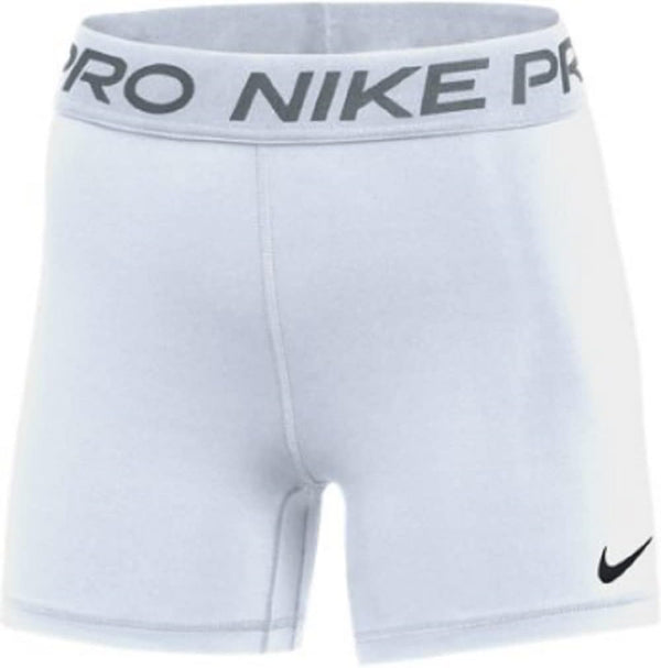 Nike Women's Pro 365 5 Inch Shorts XSmall White
