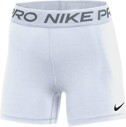Nike Women's Pro 365 5 Inch Shorts XXLarge White