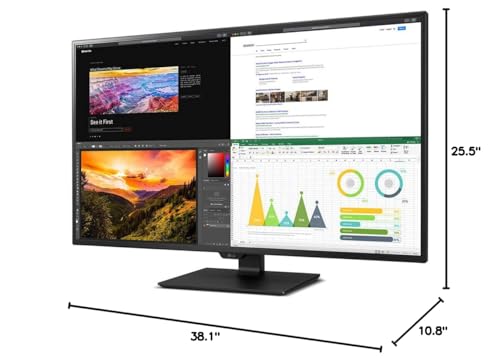 Lg 43un700 B 43 Ultrafine 4k Ips Monitor With Usb C Hdr10 4 Hdmi Black