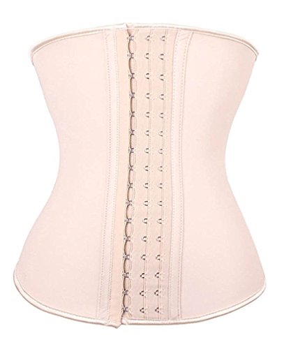 Yianna Waist Trainer Women Underbust Latex Corset Cincher Hourglass Medium