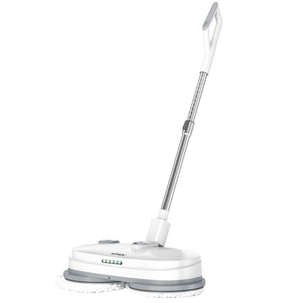 Cordless Electric Spin Mop With Water Tank & Led Headlight for Hardwood Floors