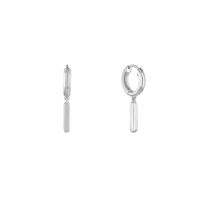 GIVA 925 Sterling Silver Hypoallergenic Luminous Loop Earrings For Him/Her