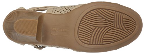 Easy Street Women's Carrigan Heeled Sandal, Sand, 7.5 M US