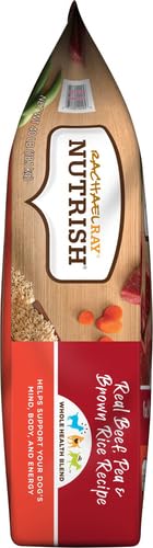 Rachael Ray Nutrish Premium Natural Beef Dog Food 40 lbs