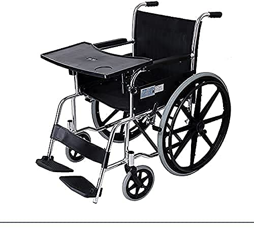 Detachable Wheelchair Tray with Cup Holder - 16" to 20" Arms