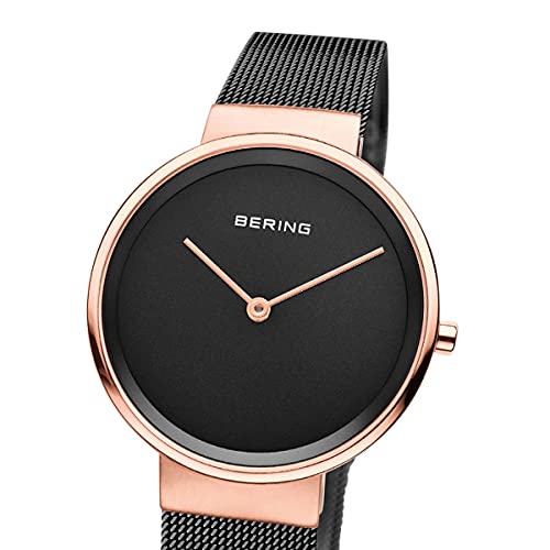 Bering Unisex Analogue Quartz Watch With Stainless Steel Strap 14539 166