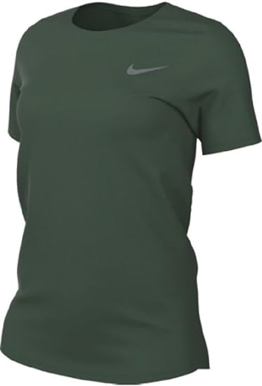 Nike Womens Legend Short Sleeve Crew T-Shirt (as1, Alpha, m, Regular, Regular, Gorge Green)