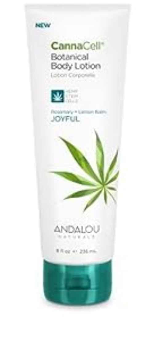 Andalou Naturals Cannacell Joyful Body Lotion 8 Oz