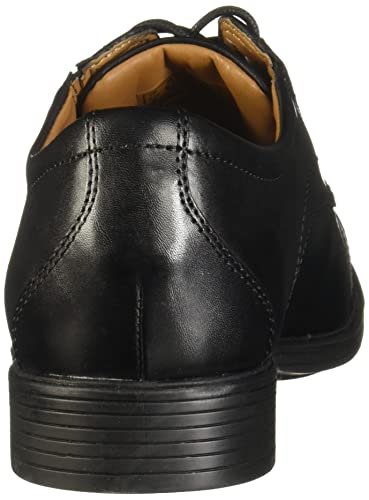 Clarks Men's Whiddon Cap Oxford, Black Leather 9 Pair of Shoes