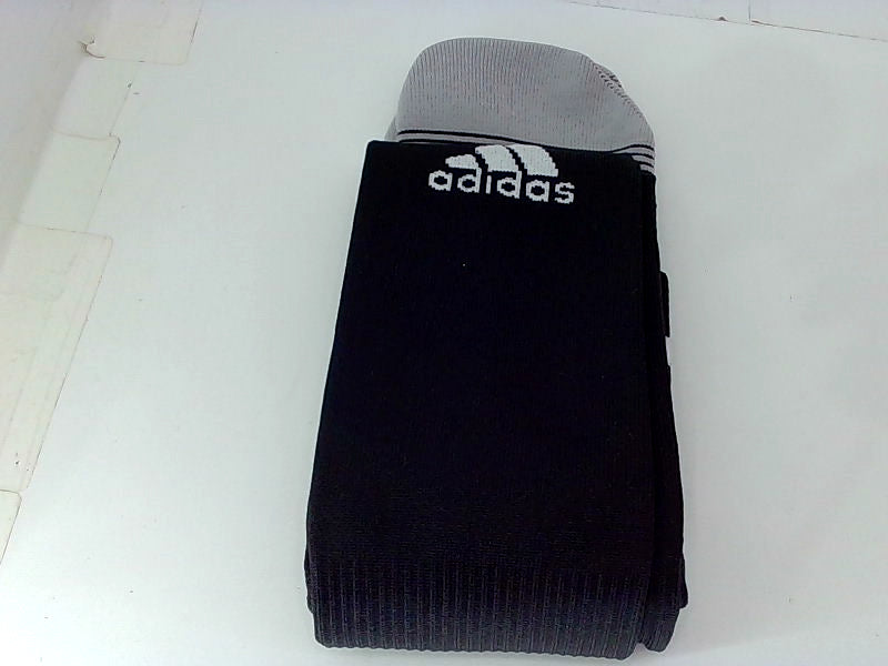 Adidas Men's X-Large Knee High Athletic Socks Black/Grey