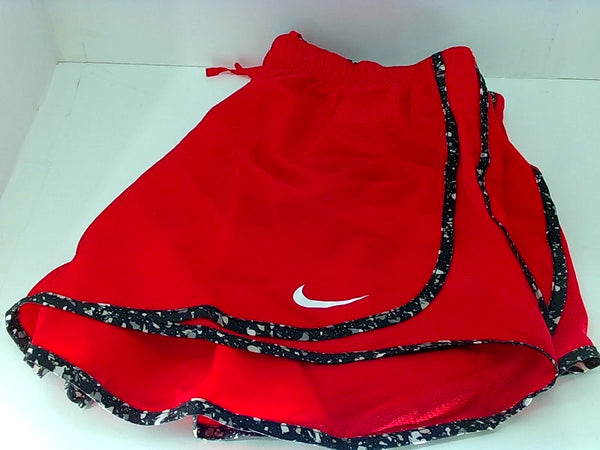 Nike Women's Dri-Fit Tempo Track Shorts XLarge Red Black