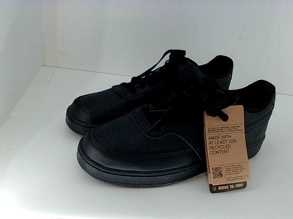 Nike Mens Court Vision Lo Nn Low & Mid Tops Lace Up Fashion Sneakers Color Black Size 8.5