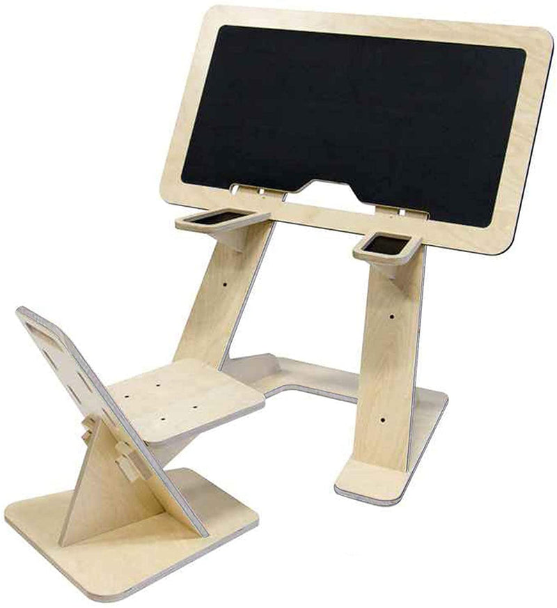 KIDS DESK AND CHAIR SET - BLACKBOARD