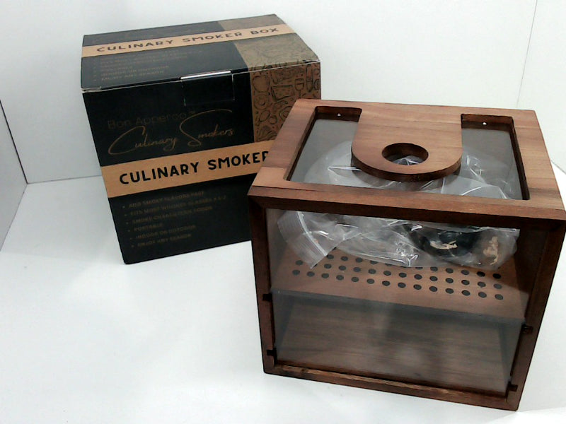 Wooden Culinary Smoker Box for Home Use