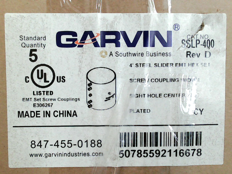 Garvin Steel Slider EMT Hex Set Home Accessory 4