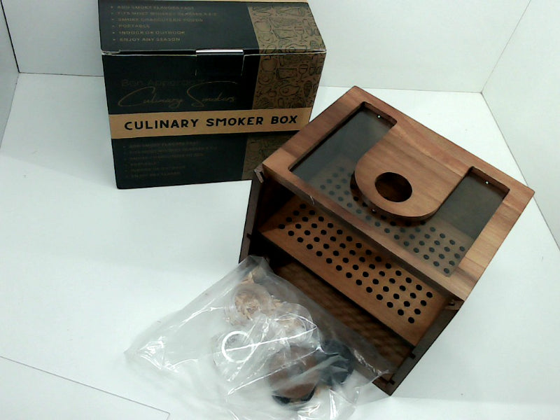 Wooden Culinary Smoker Box for Home Use