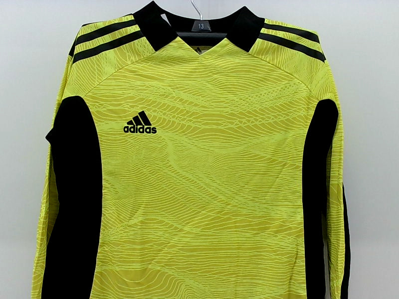 Adidas Condivo 21 Youth Goalkeeper Jersey Size 9/10 Yellow