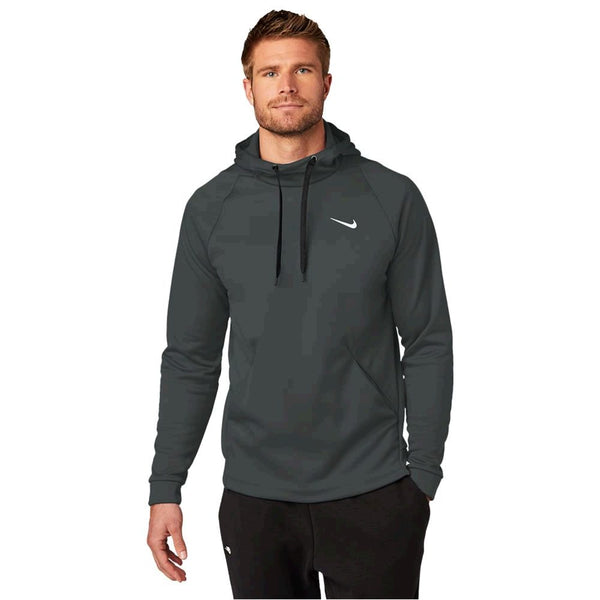 Nike Mens Therma Pullover Hoodie (Anthracite/White Xx-Large) Color Anthracite Size Xx-Large