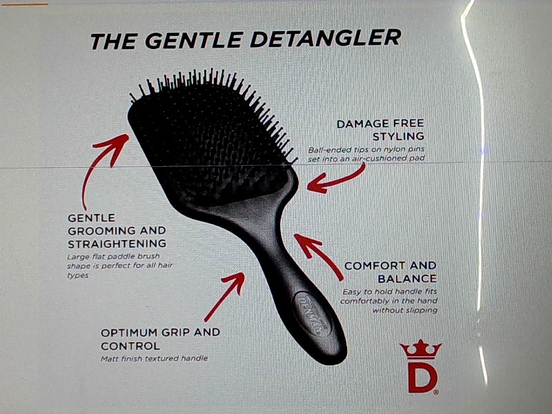 Denman Large Paddle Cushion Hair Brush for Blow Drying