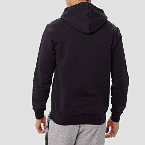 Adidas 3-Stripe Men's Black Hoodie - XXL