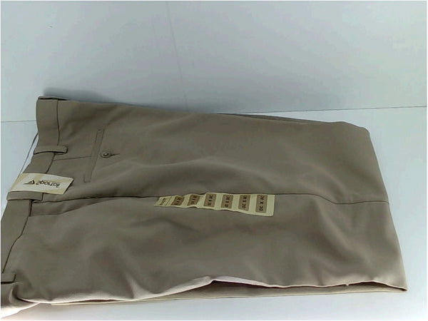 Sportoli Mens Pants Regular Zipper Casual Pants Color Tan Size 36