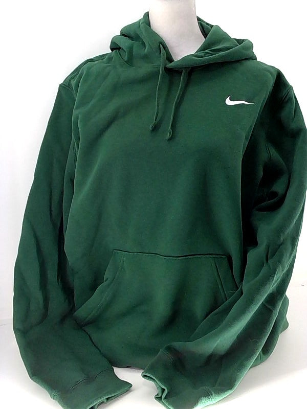 Nike Womens Pullover Fleece Hoodie Green Color MultiColor Size XXLarge